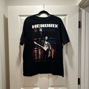 Jimi Hendrix T-Shirt, Black, Men’s XL